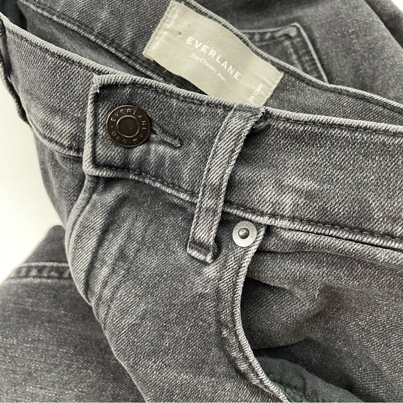 Everlane‎ jean women size 26 Crop gray the cheeky jeans skinny - Picture 4 of 12